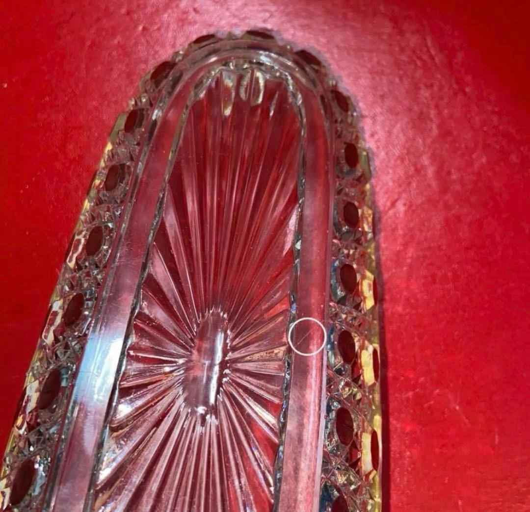 バカラ ディアマンピエーリー 長皿 レッド＆ブルーカラーセット - メルカリ