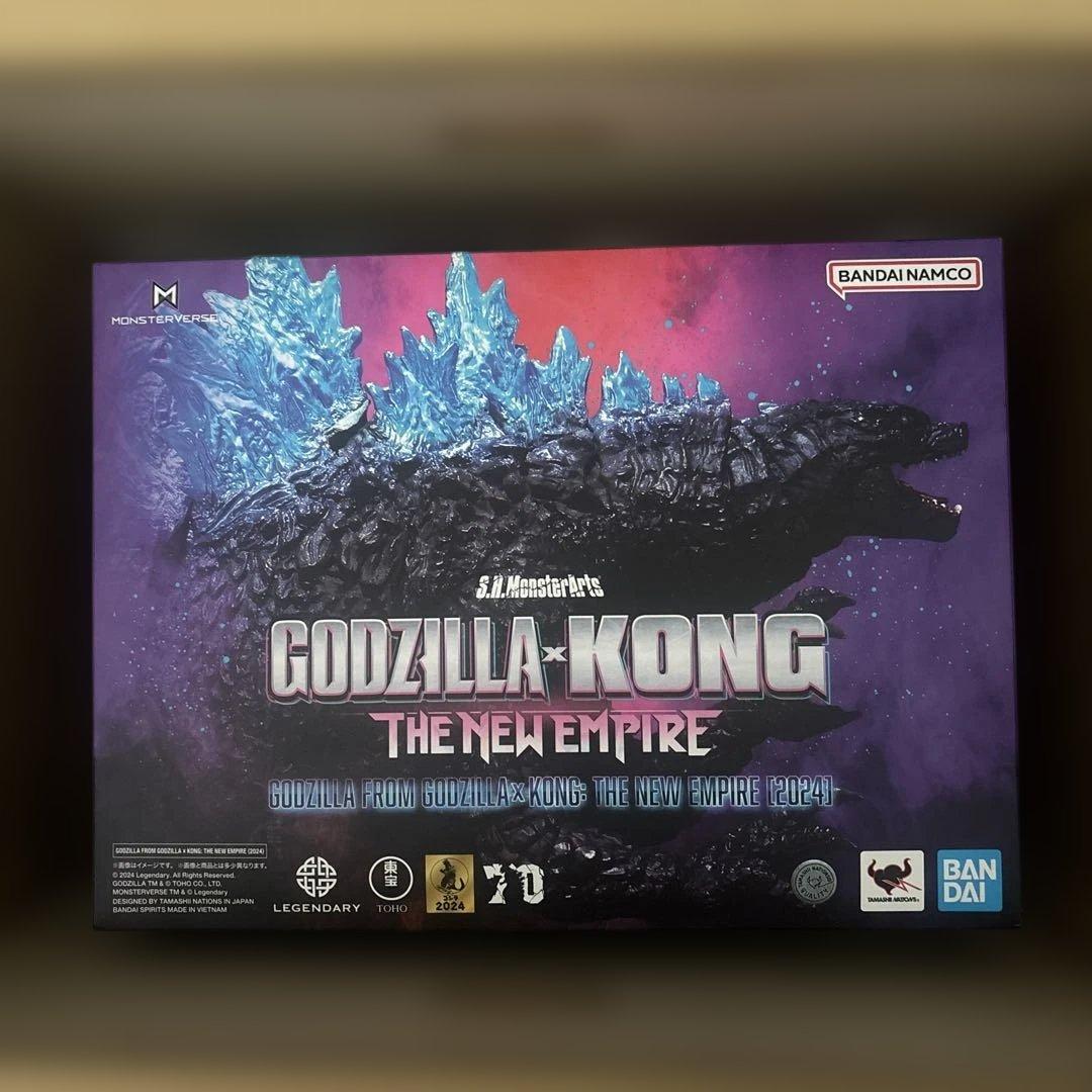 S.H.モンスターアーツ ゴジラ×コング　新品未開封 S.H.MonsterArts GODZILLA FROM GODZILLA x KONG: THE NEW EMPIRE