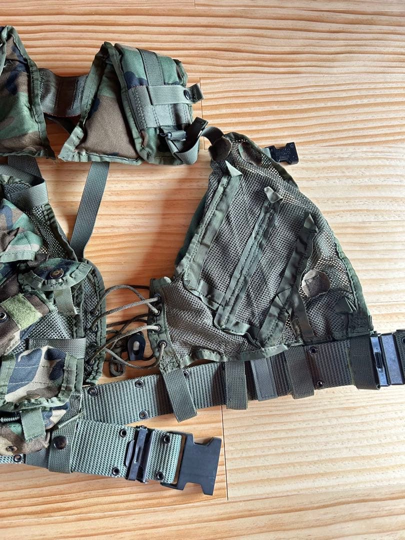 実物 米軍使用 タクティカルベスト＆ベルト