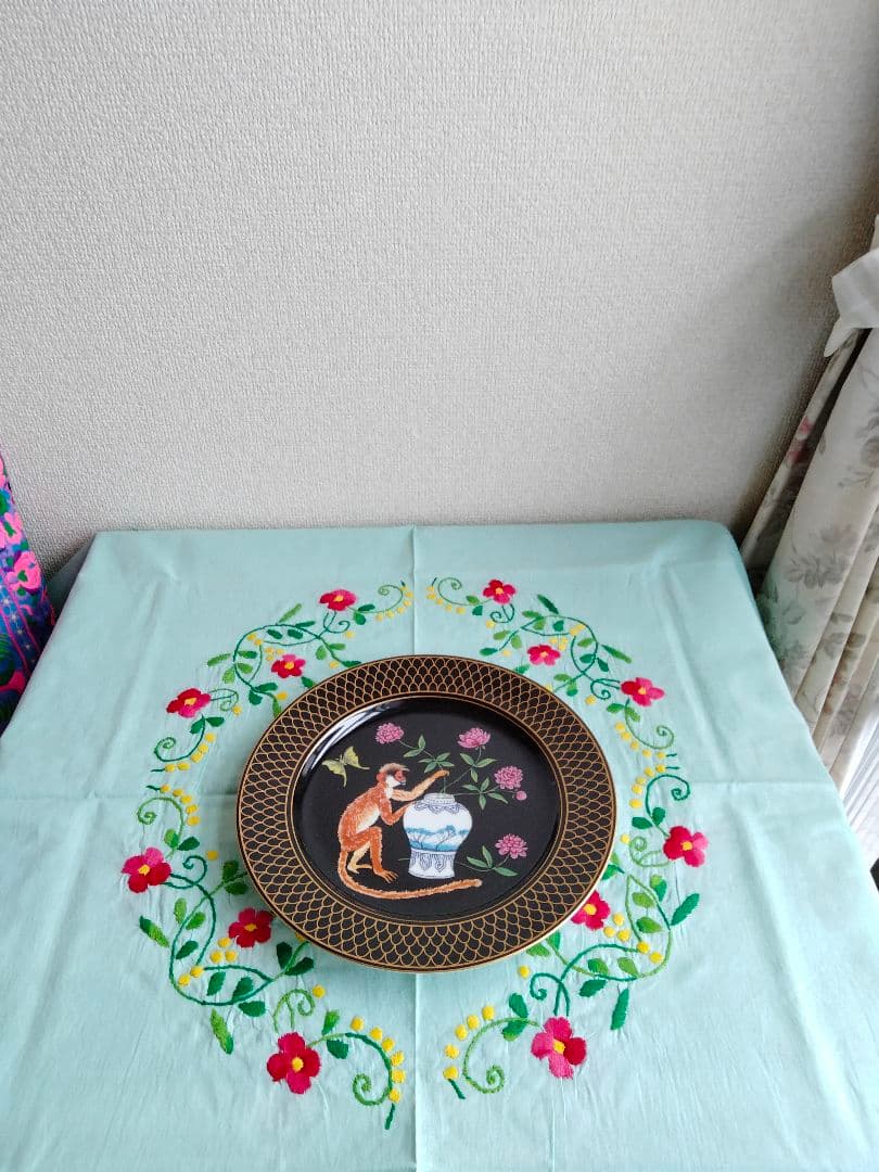 希少品Lynn Chase❁ディナー４枚MONKEY GARDEN 27.5cm