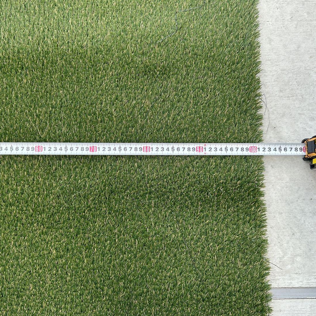 リアリーターフ ミドル+（プラス）25mm 人工芝 1m‪×3.63m 切込み有