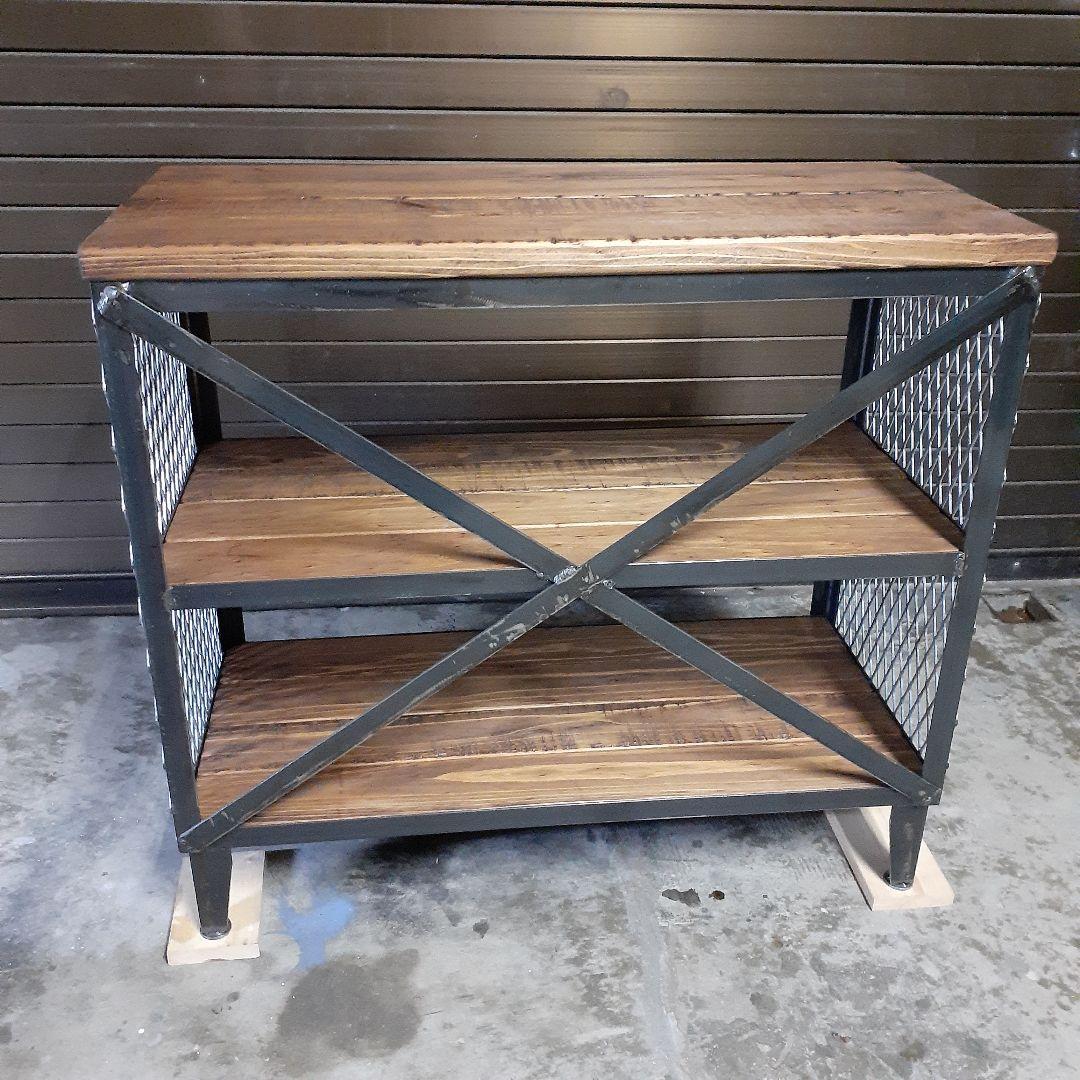 アイアン シェルフ ラック インダストリアル シューズ ラック 店舗什器