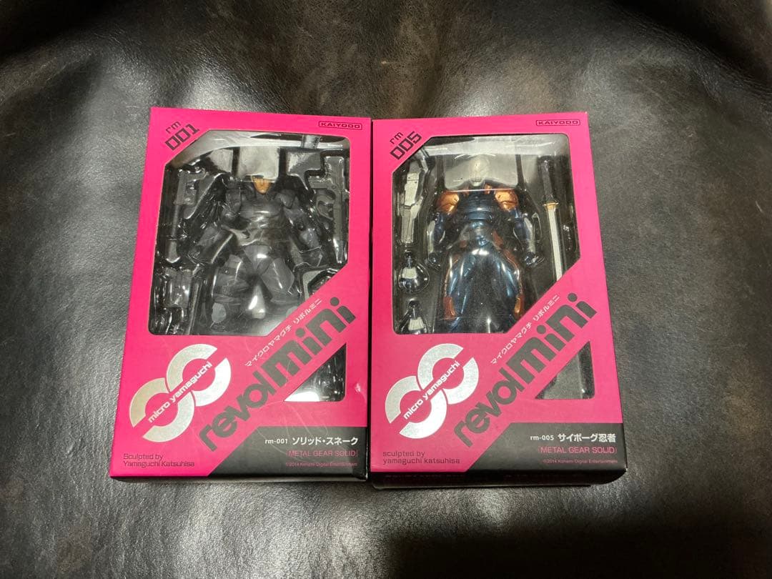 マイクロヤマグチ　リボルミニ　001 ソリッドスネーク005 サイボーグニンジャ リボルミニ rm-005 サイボーグ忍者 レビュー | TOYHOUND