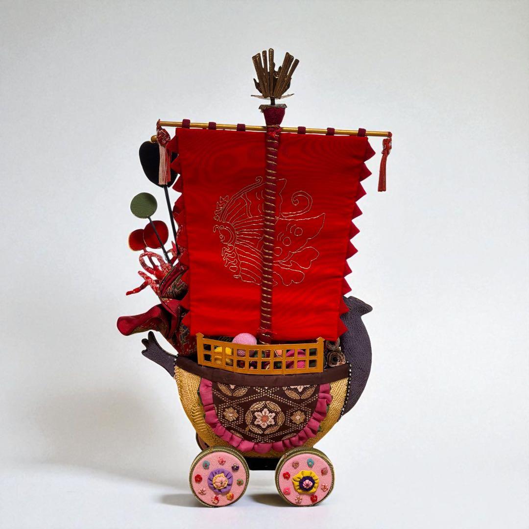 七福神宝船 宝船 創作置物 縁起物 和風小物 - メルカリ