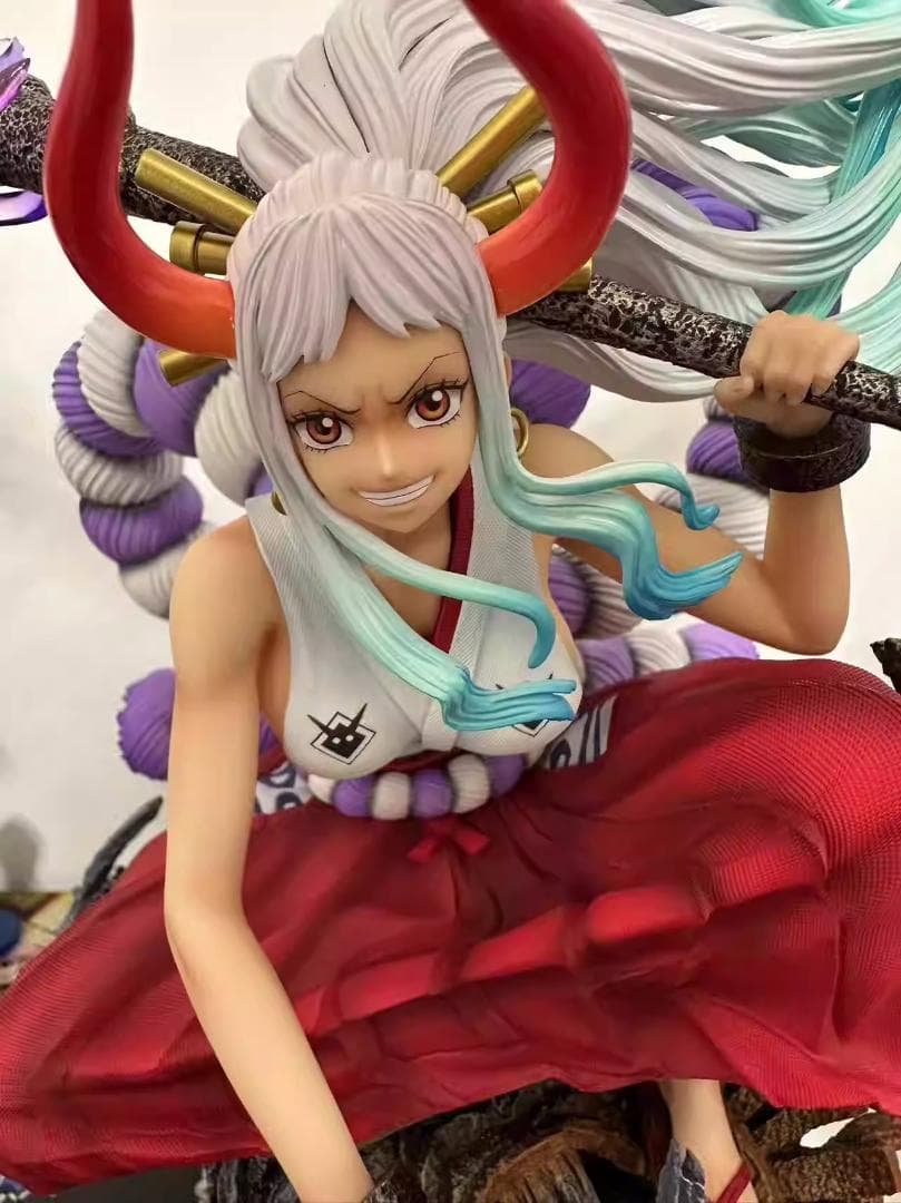 ワンピース ヤマト フィギュア ガレージキット 塗装済み完成品 pop