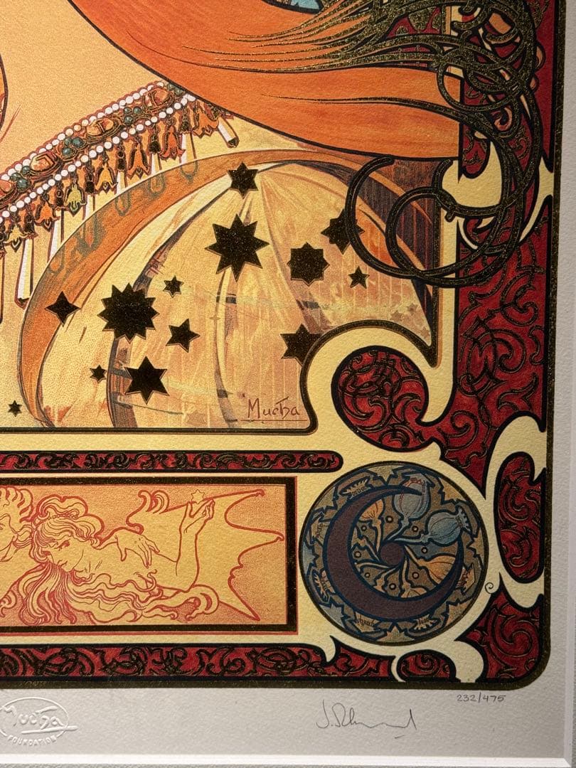 Alphonse Mucha 『黄道十二宮』 証明書 - メルカリ