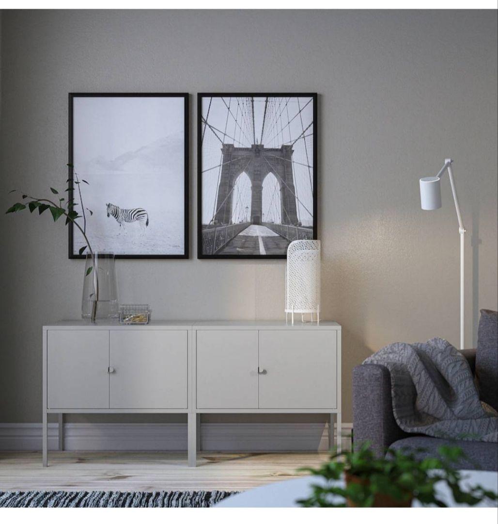 ☆IKEA イケア LIXHULT リックスフルトキャビネット 2台セット - メルカリ