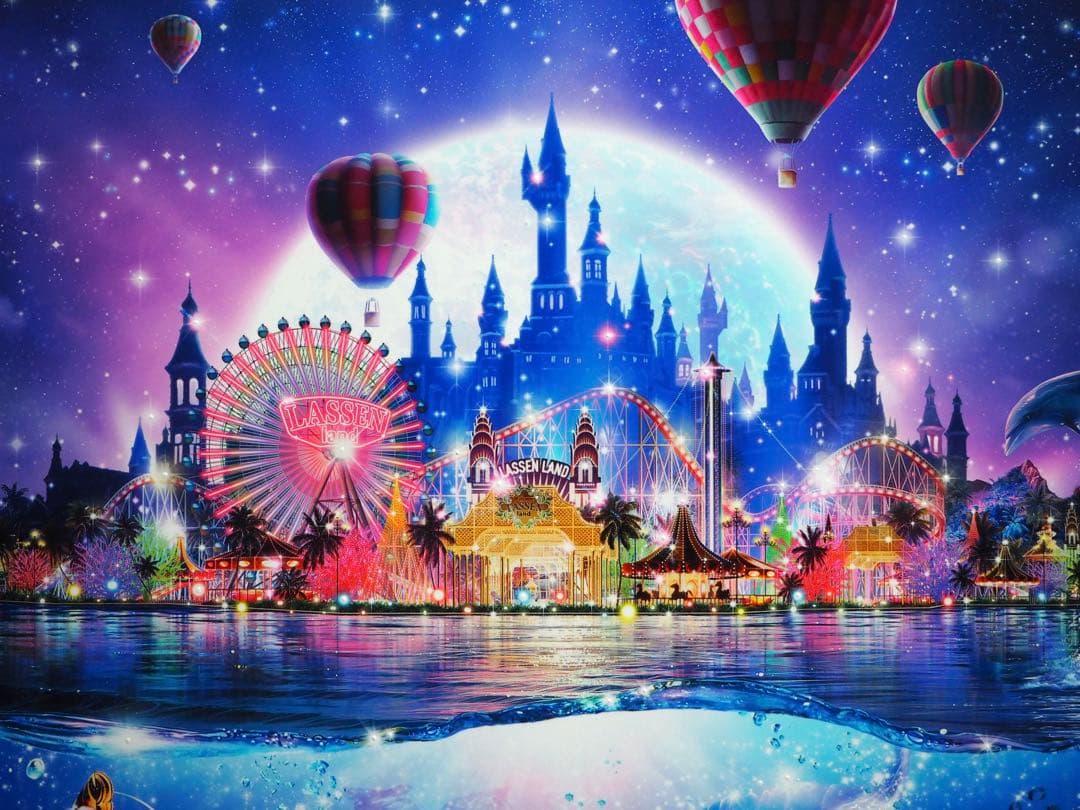 い*ん様 真作□クリスチャンラッセン 最高傑作 版画 ドリームタイム L