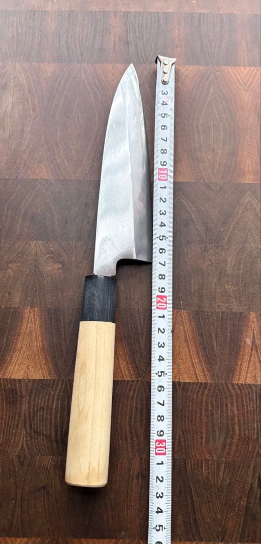 堺打刃物 出刃 170mm 6寸 包丁 薄口 舟行 和包丁 未使用 白鋼