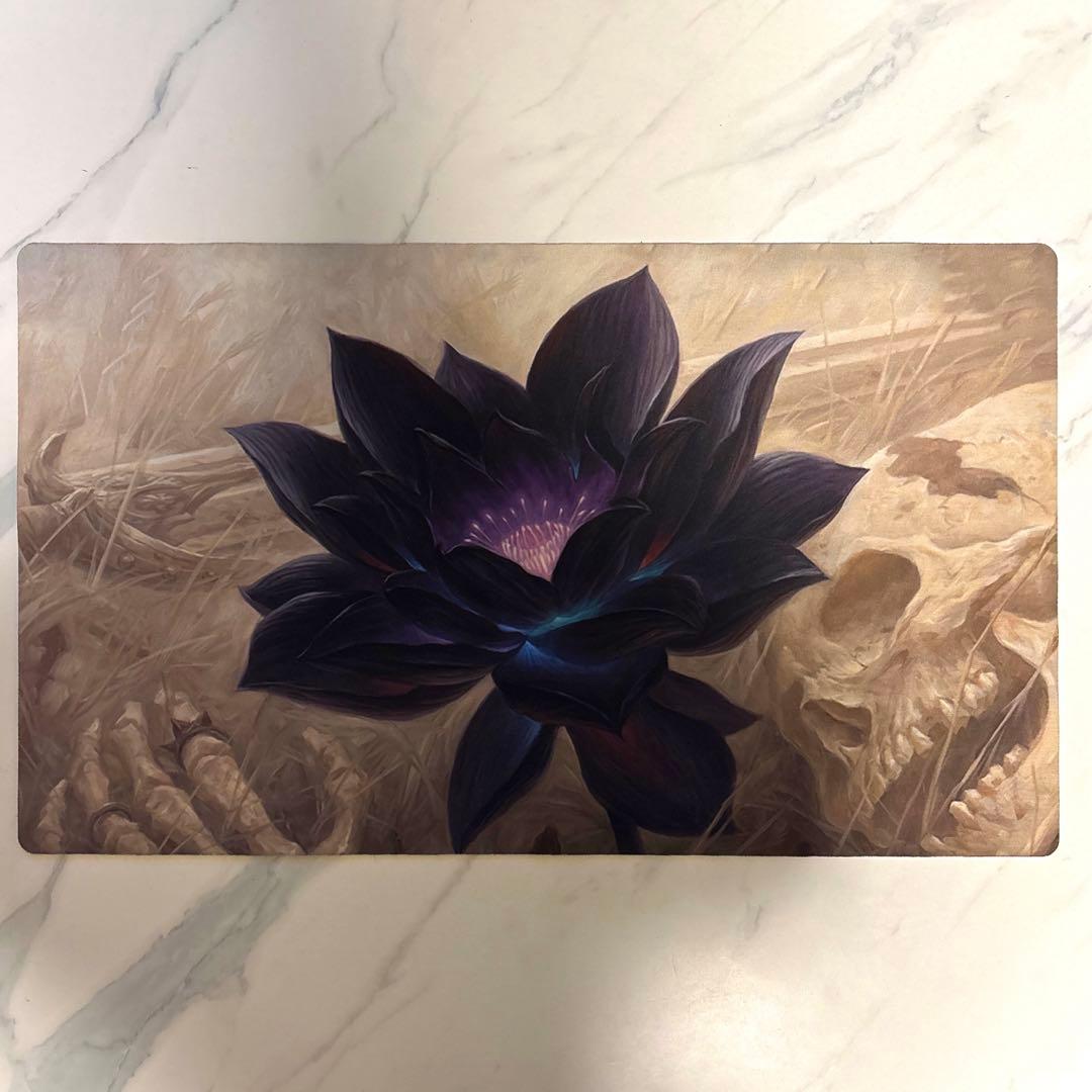 MTG デュエマ Black Lotus ブラックロータス プレイマット - メルカリ