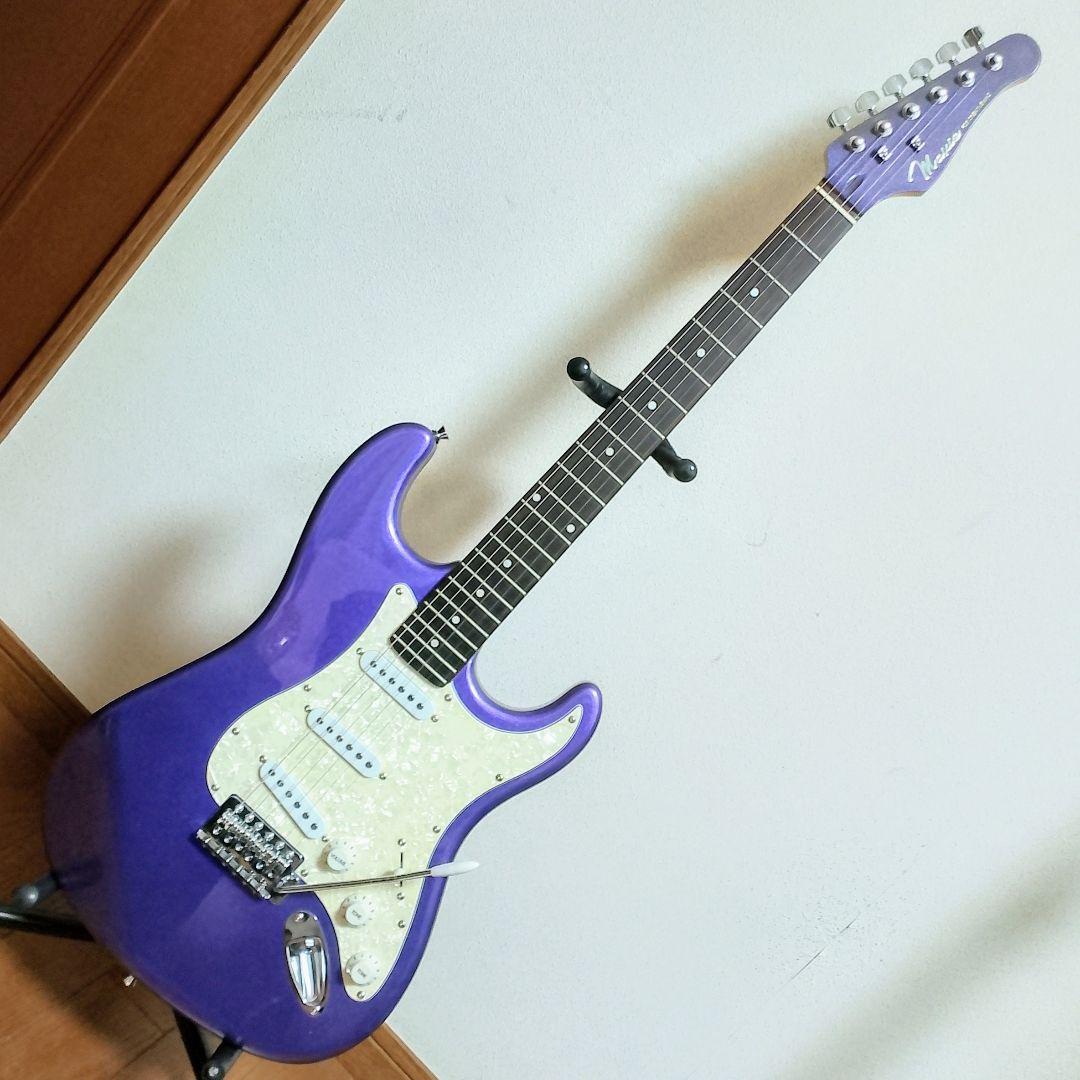 美品 Mavis ストラトキャスタータイプ エレキギター メタリック