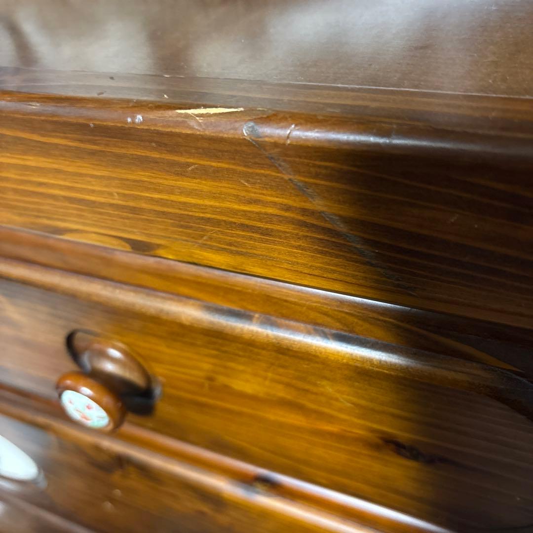 昭和レトロタンス いちご柄 - メルカリ