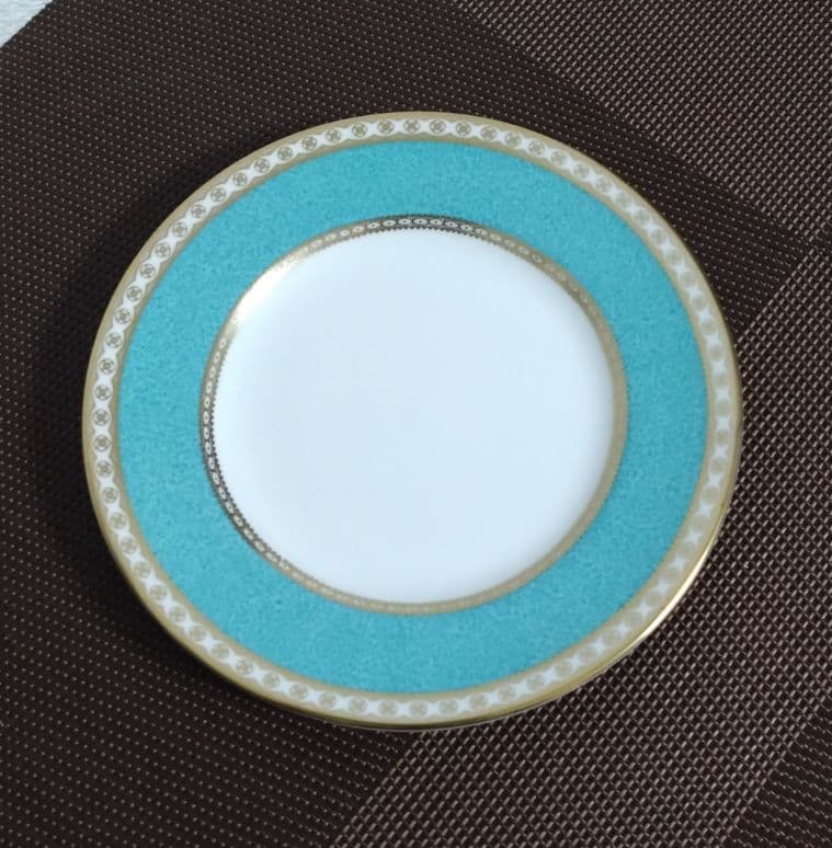 ウェッジウッド・パウダーターコイズプレート『15.5cm』