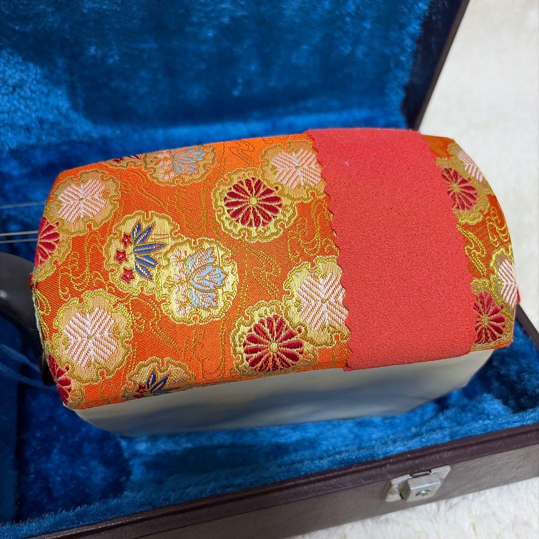 三味線 三つ折り ハードケース付き 合皮胴 お稽古用 ジャンク - メルカリ