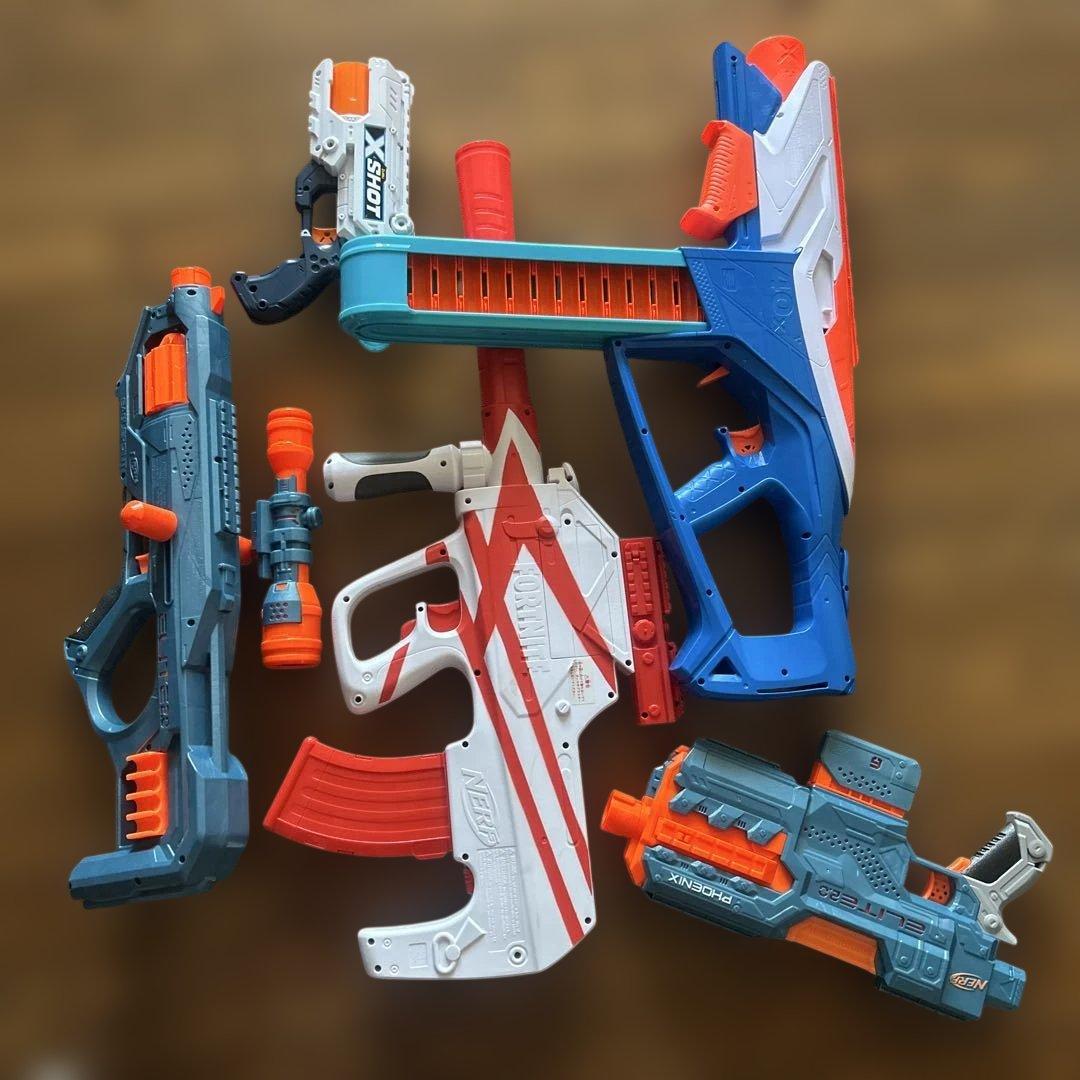 Nerf トイガンセット ダーツ付き - メルカリ