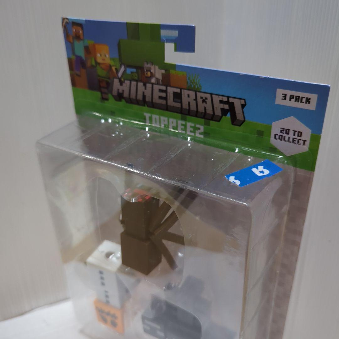 エラー品 マインクラフト 3D ミニフィギュア 3ピース ブリスター