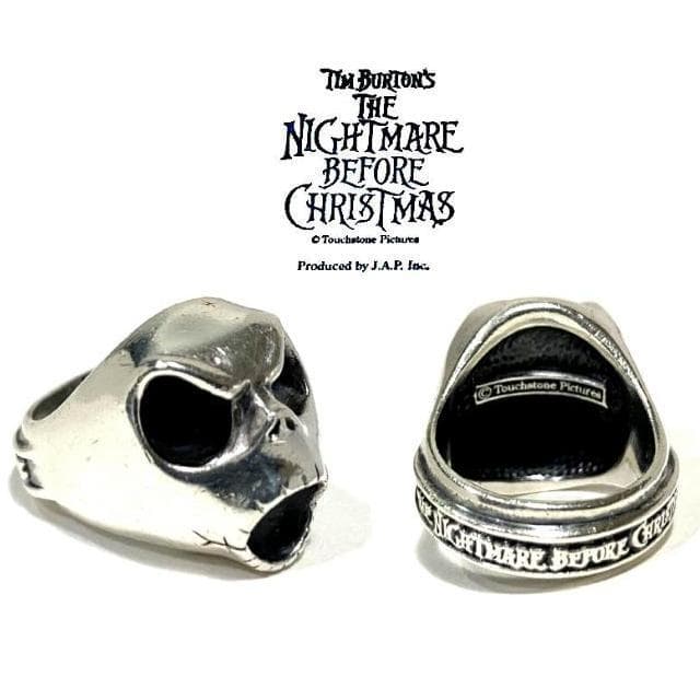 JAP工房 ナイトメアビフォアクリスマス 初期 ジャック シルバー リング