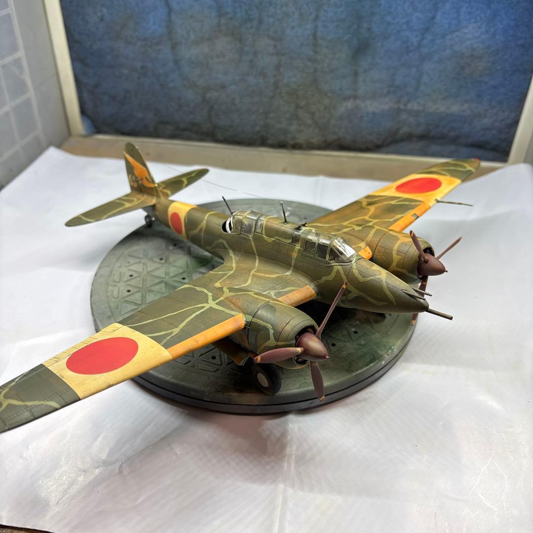 ハセガワ 1/48日本陸軍 川崎 キ45改 二式複座戦闘機 屠龍 丁型 完成品