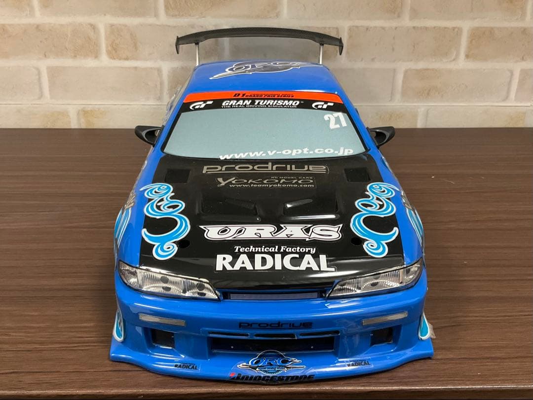 ヨコモ S14 SILVIA シルビア ボディ 未走行 アディクション - メルカリ