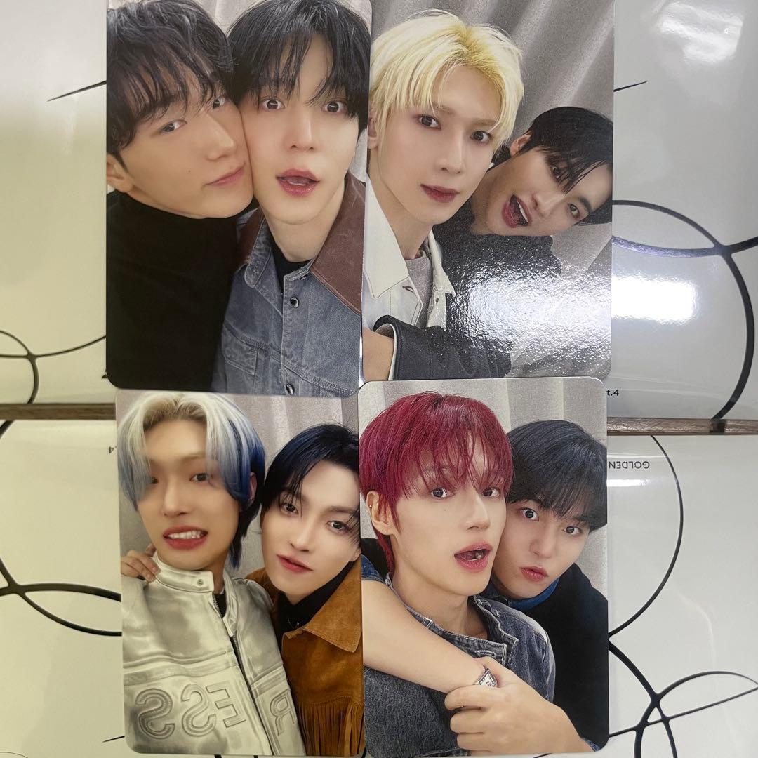 makestar　ユニットトレカ　ATEEZ GOLDEN HOUR Part4 ATEEZ GOLDEN HOUR : Part.4 POCAALBUM Ver. (A / Diary / Z) | Pre