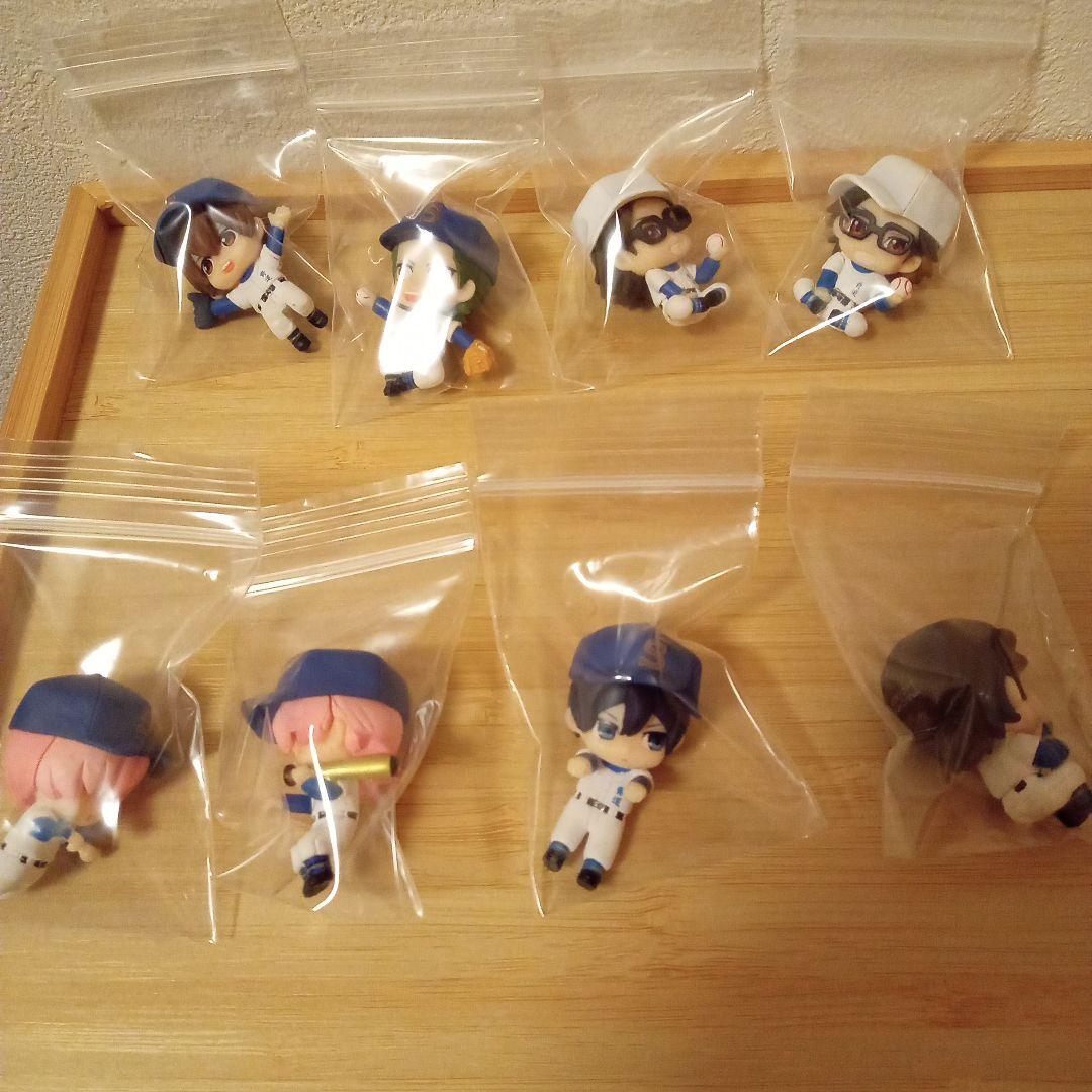 トレーディングフィギュア 「お茶友シリーズ ダイヤのA コップの上でも特訓だ!」