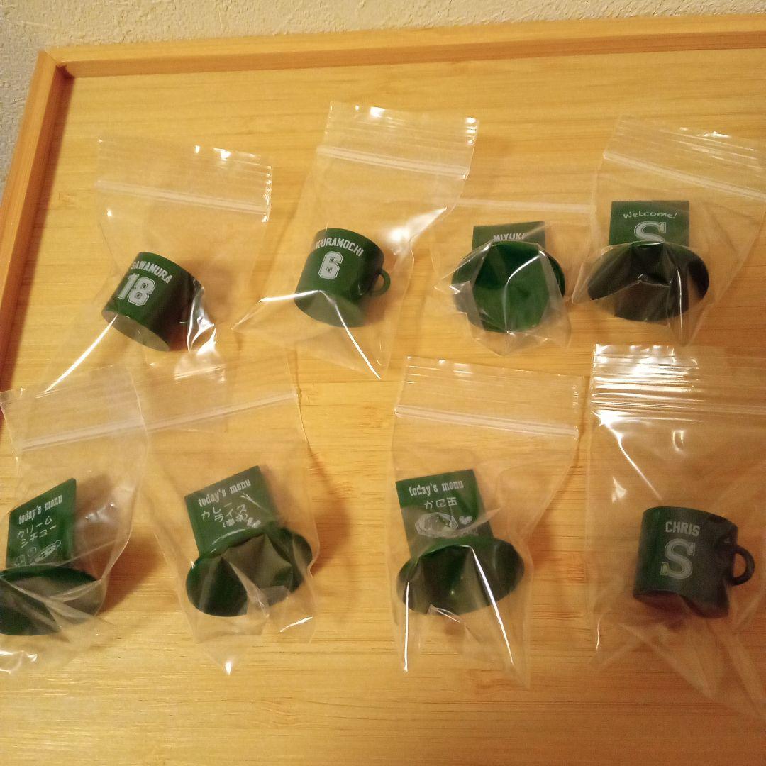 トレーディングフィギュア 「お茶友シリーズ ダイヤのA コップの上でも特訓だ!」