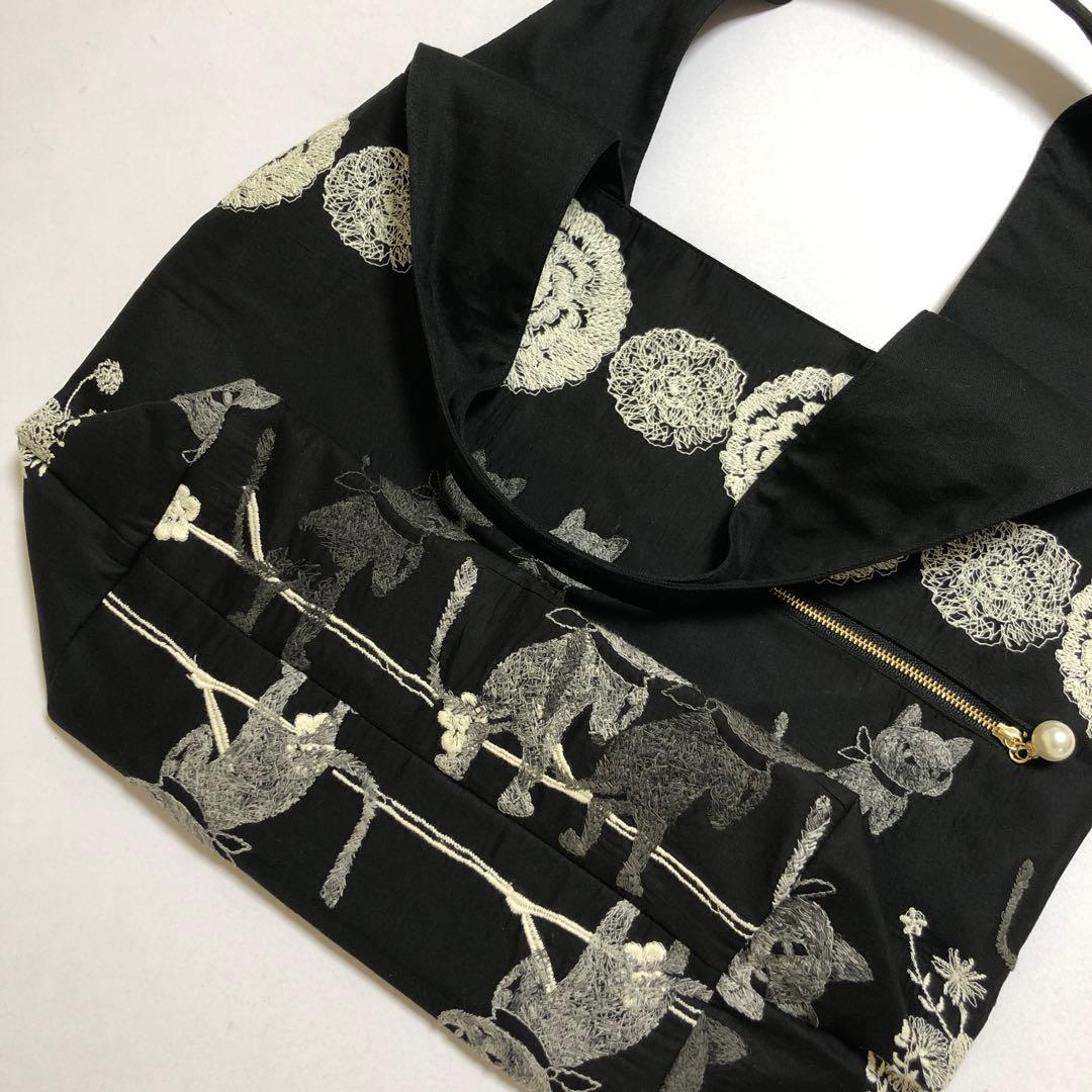 グランドトート♡pjc生地《草花クロッチ》