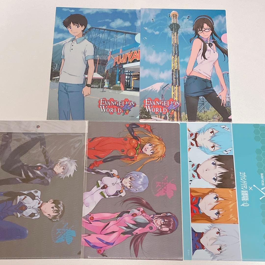 エヴァンゲリオン 限定 クリアファイル シンジ カヲル レイ アスカ