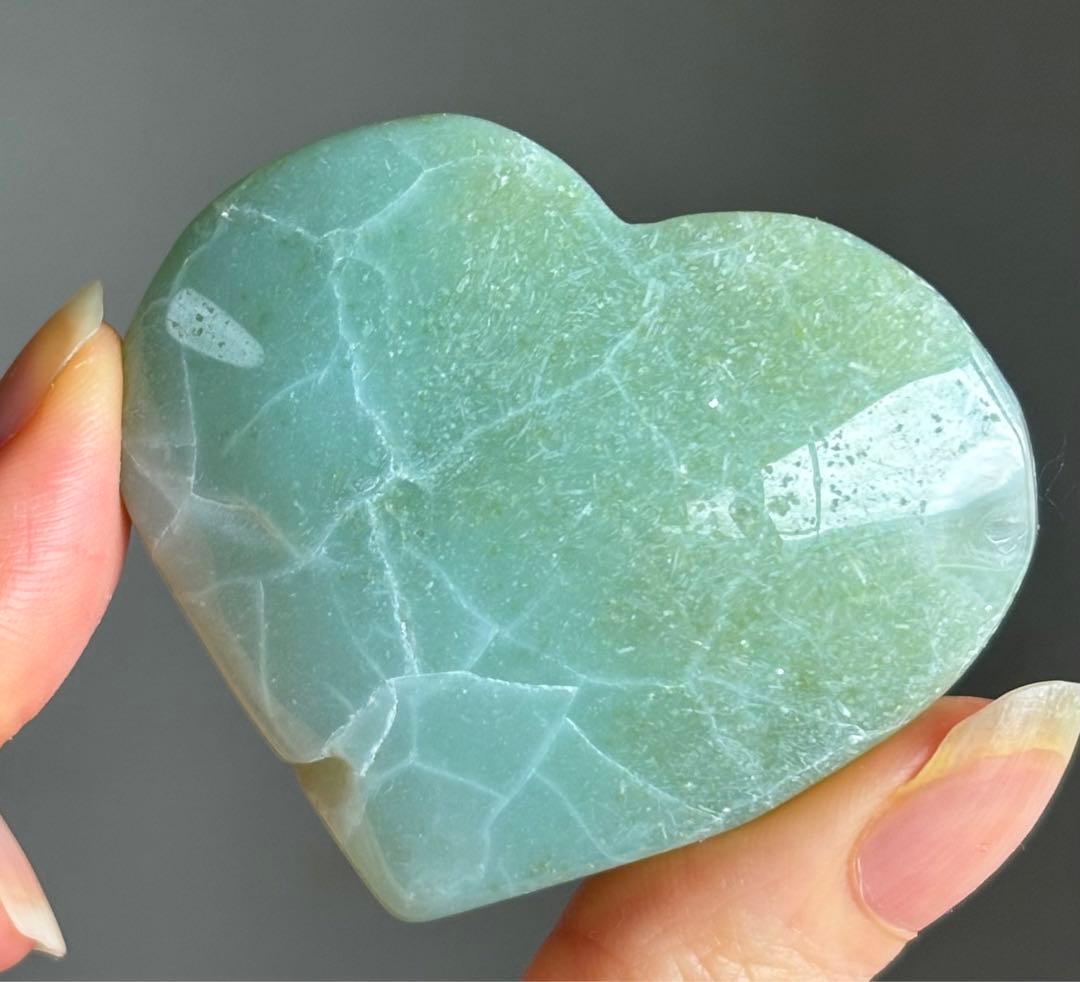 Ruby様　グリーン桜瑪瑙　ハート　雫　スフィア