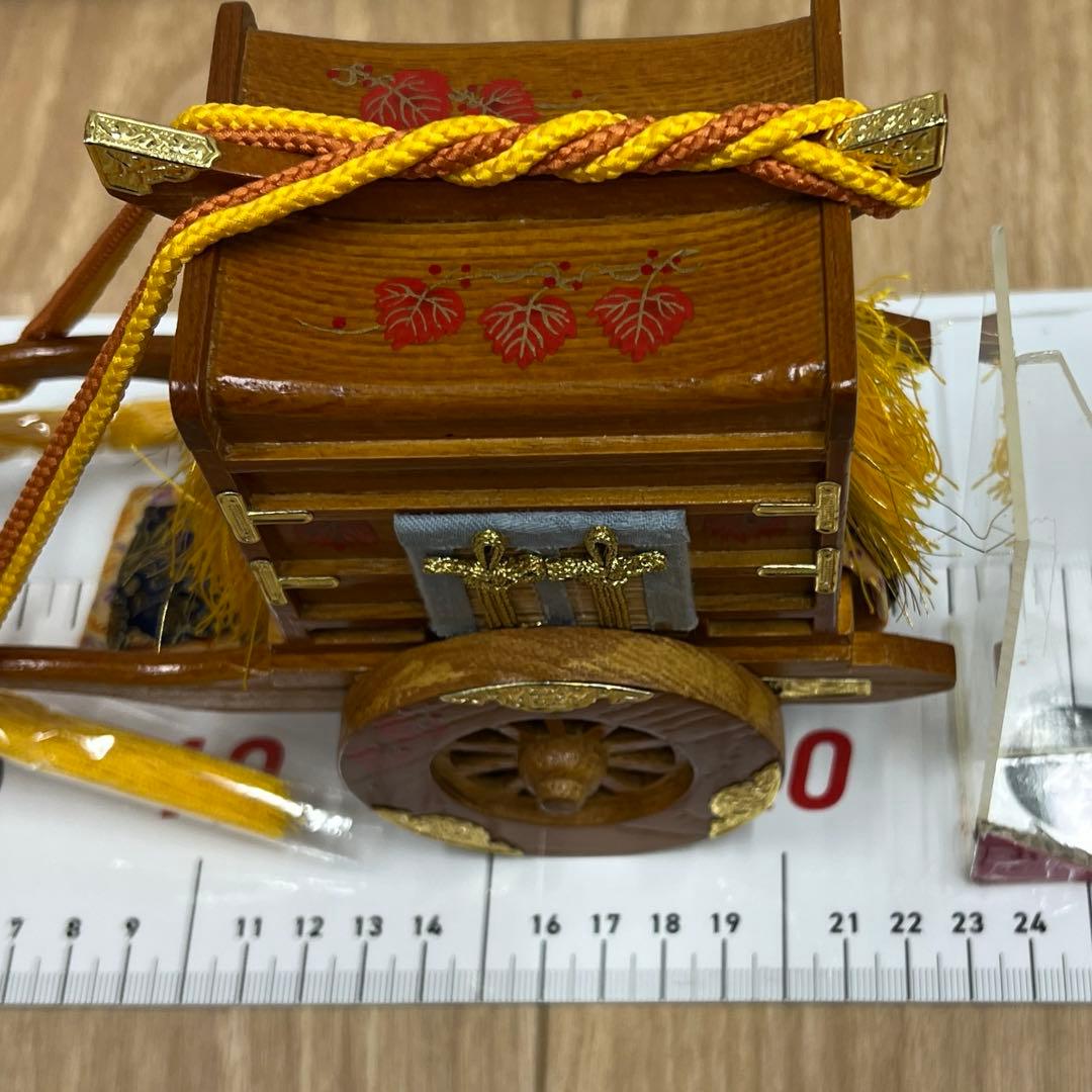 雛人形 桃の節句 雛道具 ケヤキ塗蔦蒔絵
