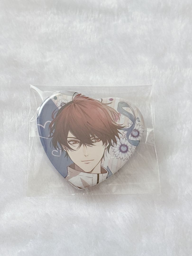 オランピアソワレ ホワイトデー ハート缶バッジ 朱砂 ホワイトデー ハート缶バッジ – pattythree公式通販サイト