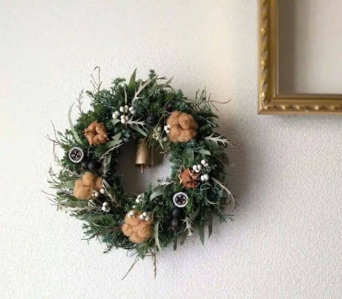 2025Christmasブラウンコットンのクリスマスリース 30cmメルカリ便 楽天市場】2025 クリスマスリース Lサイズ 直径約33cm 大きい