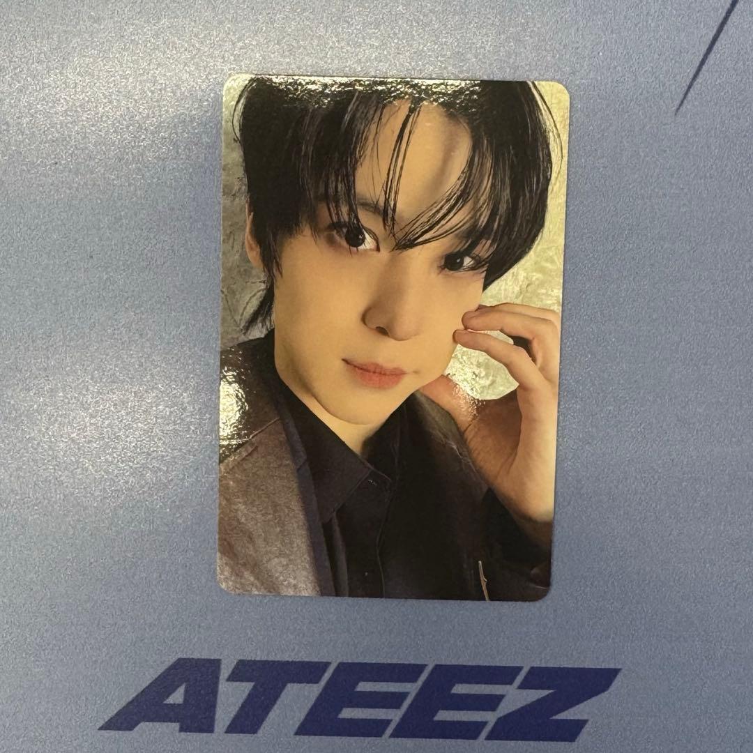 タレントカード ATEEZ popup YUNHO TYUdeongi Yun Ho Trading Card Photocard Ateez Pop-Up Aniteez in