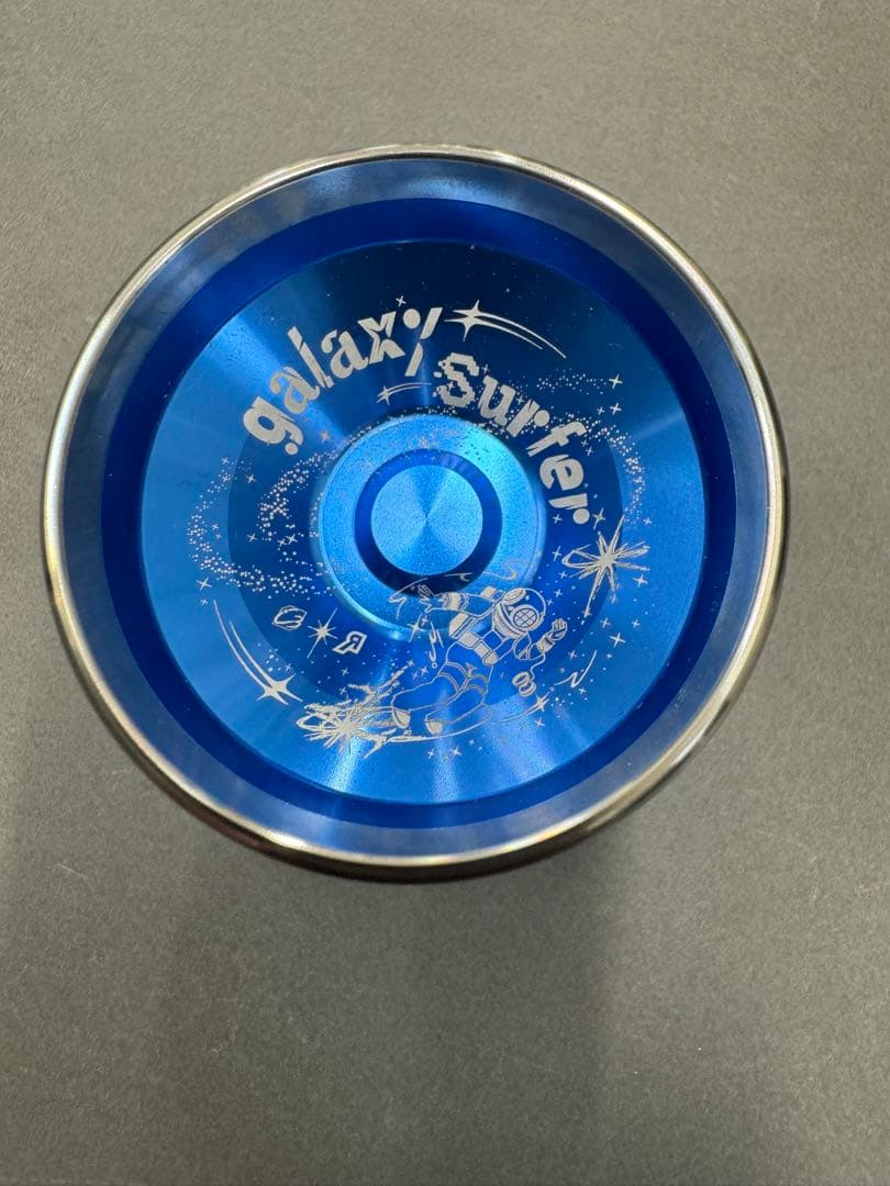 ギャラクシーサーファー青 ヨーヨー 品番79】ギャラクシーサーファー（ブルー×パープル×レッドスプラッシュ