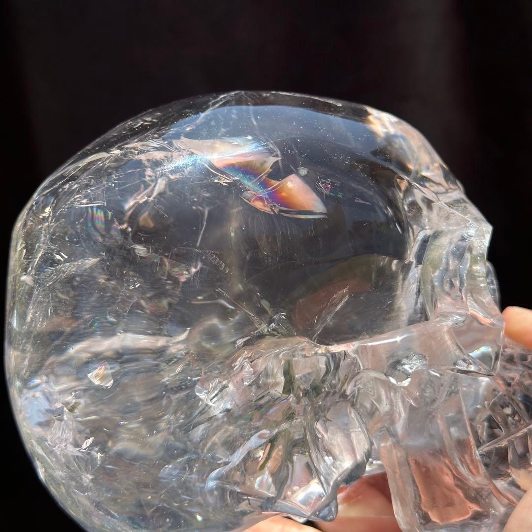 アイリス スカル 大【クリアクォーツ 水晶】クリスタル 1.9kg ブラジル産