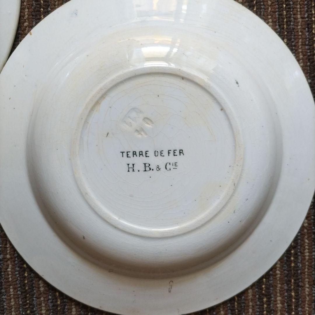 steez様【アンティーク】ショワジー・ル・ロワ　H.B.&Cie　スープ皿
