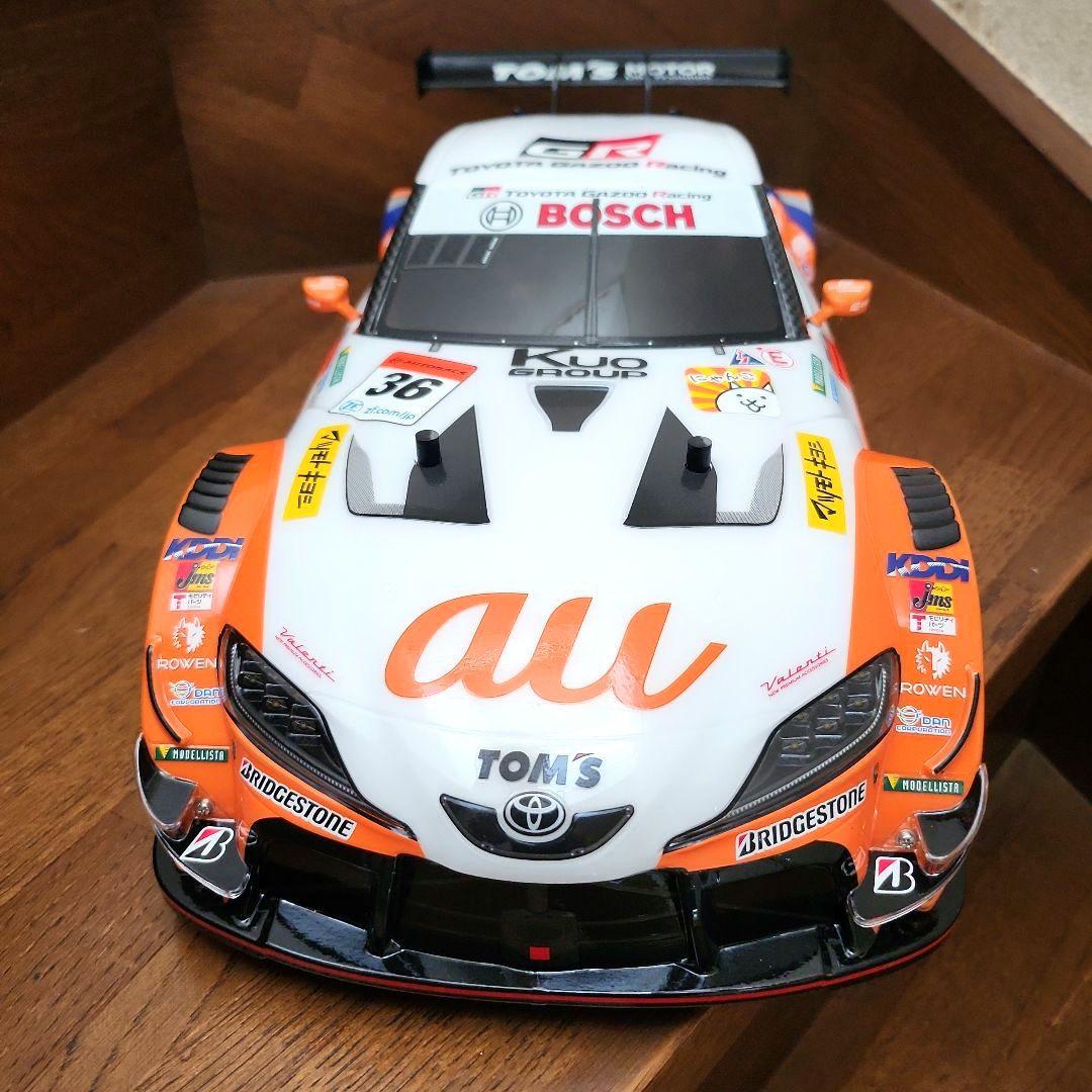 田 宮 au TOM'S GR Supra メーカー塗装済ボディ - メルカリ