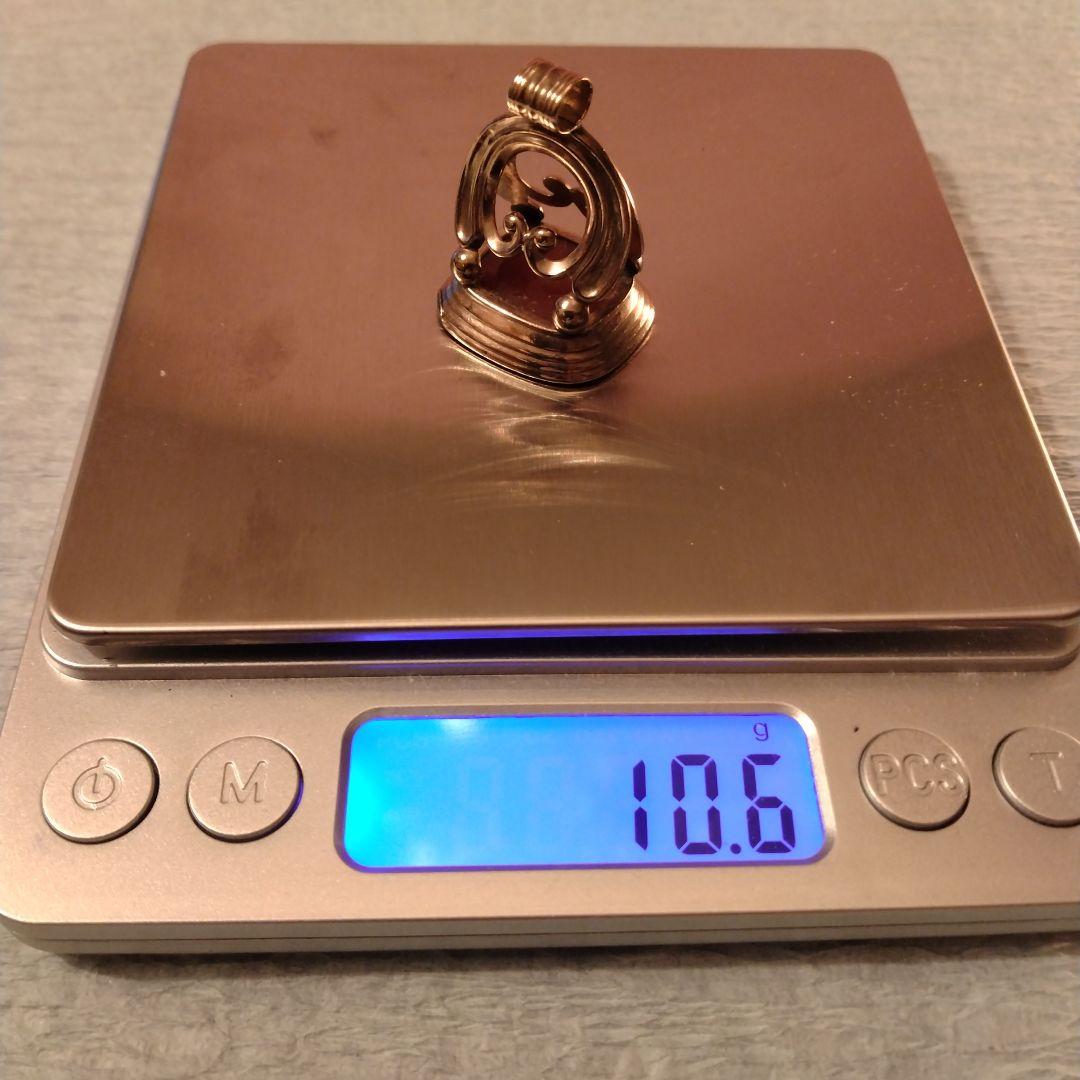 セール（23日まで）9金 フォブシール イギリス 彫刻なし - メルカリ