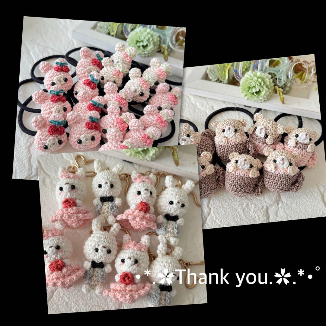 【Mi 様】ハンドメイドチャーム＆ヘアゴム 楽天市場】ヘアゴム アクセサリーパーツ ヘアゴムチャーム【10個入