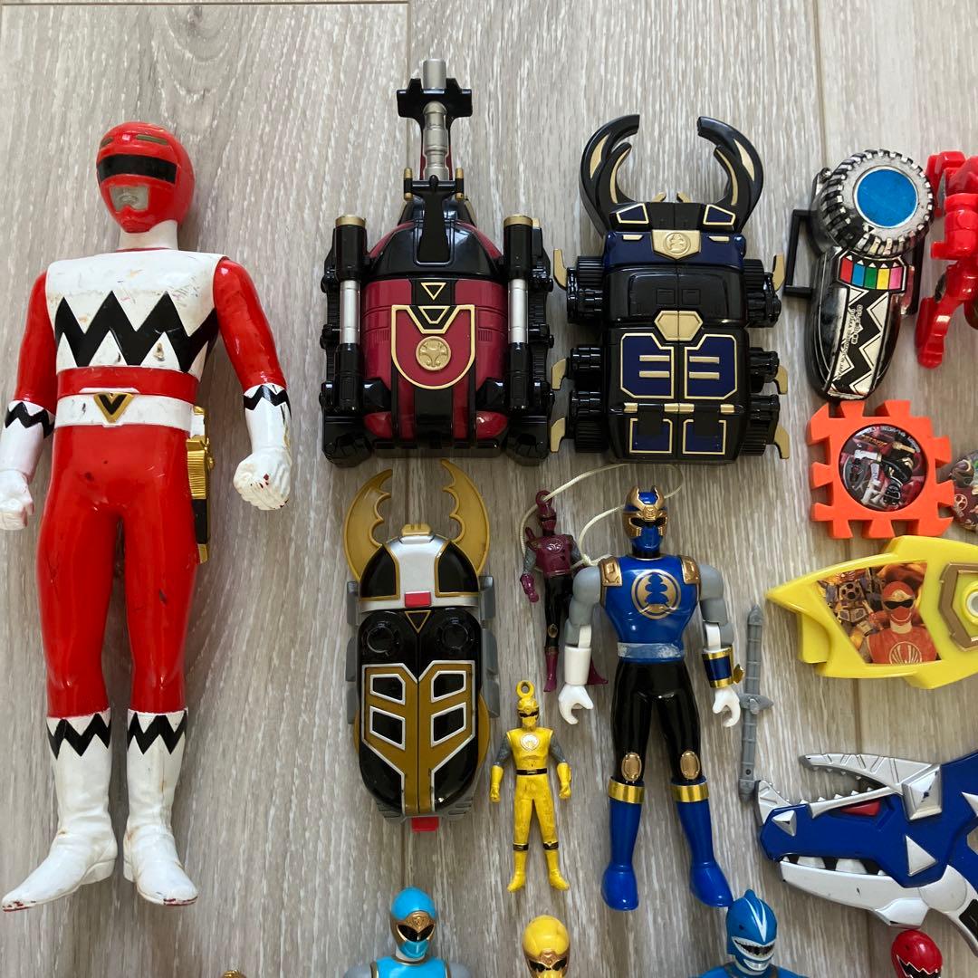スーパー戦隊ソフビまとめ売り◾️ハリケンジャー タイムレンジャー