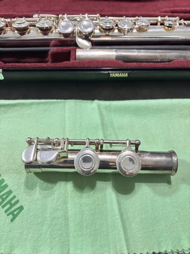 YAMAHA フルート YFL-311II 頭部管銀製 Eメカ 専用バッグ付 - メルカリ
