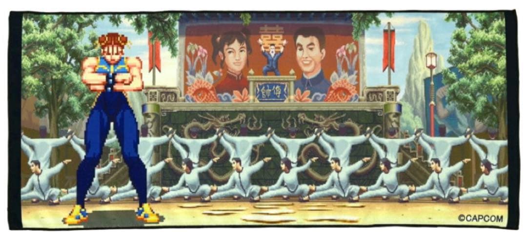 ストリートファイターZERO3 春麗 ステージフェイスタオル ゼロ3 - メルカリ