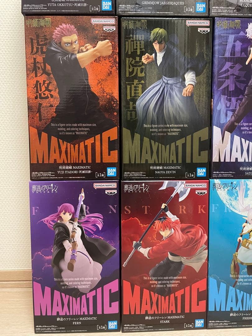 MAXIMATIC フィギュア まとめ売り 9箱セット - メルカリ
