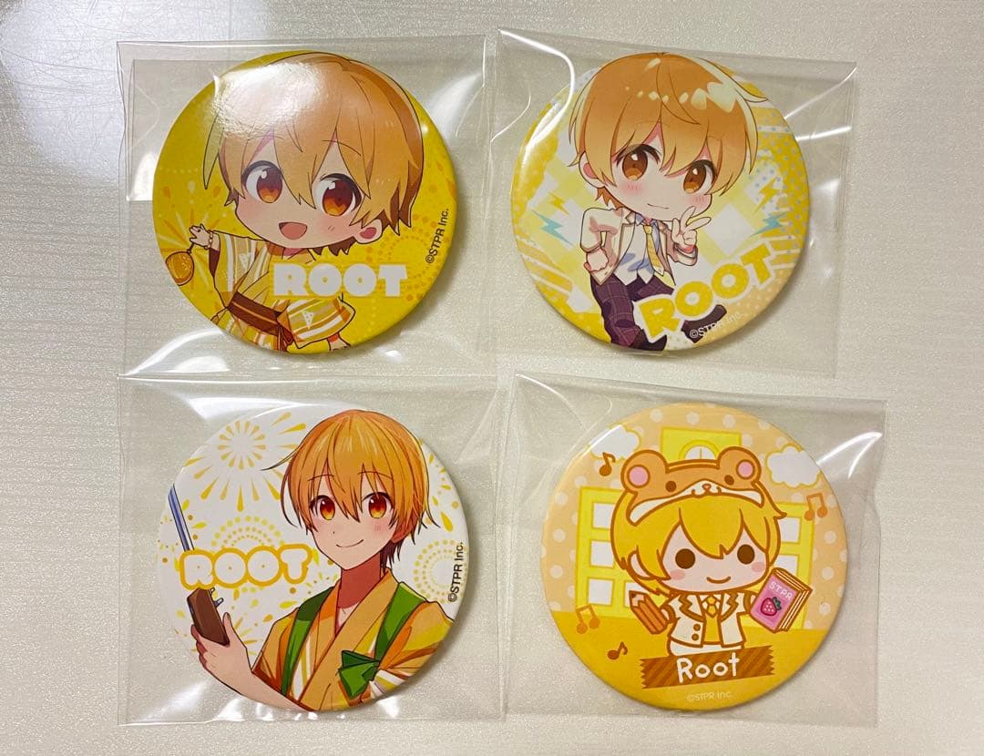 すとぷり るぅと 缶バッジ 4個セット - メルカリ