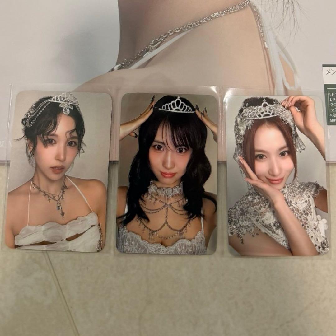 MISAMO PLAY withmuu 購入特典 トレカセット TWICE - MISAMO ミナ サナ モモ PLAY WITHMUU特典トレカ 3枚セットの