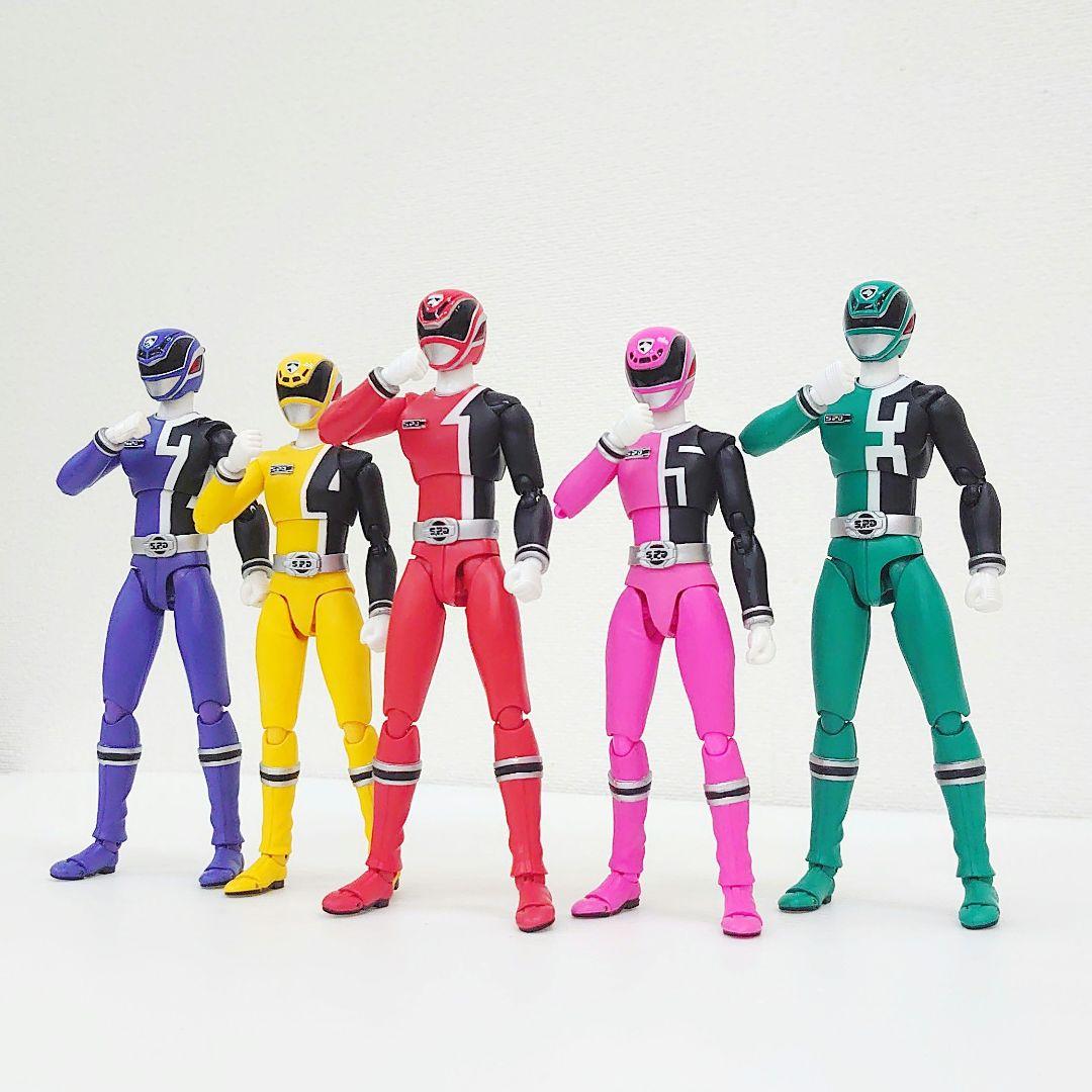 S.H.Figuarts フィギュアーツ 特捜戦隊デカレンジャー 5体セット