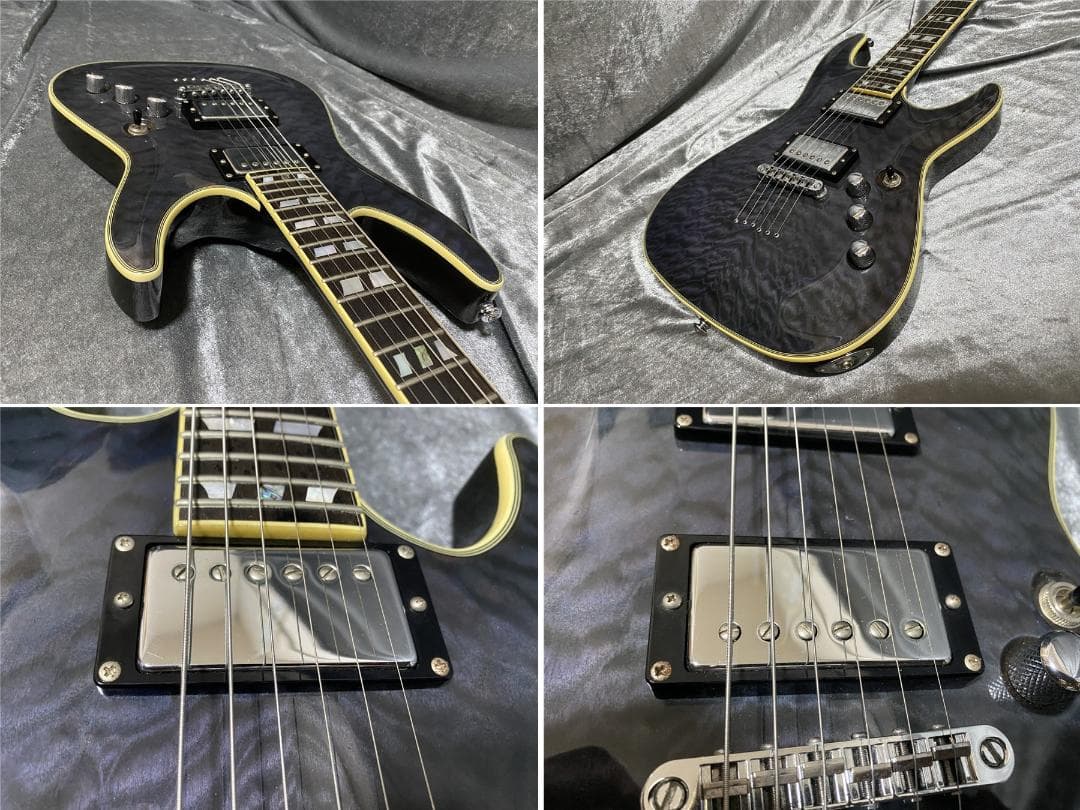 Schecter C-1 Custom セイモア・ダンカンPU搭載 - メルカリ