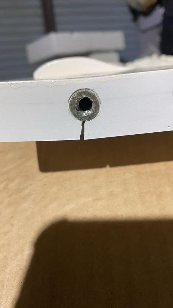 クラシックホワイトドレッサー・鏡台 訳あり品 写真をご確認 J109-80