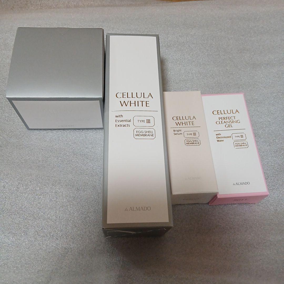 チェルラーまとめ売り　４点セット新品、未開封 日本製　集中美白ケアシミケア 楽天市場】【セット割】化粧水 美容液 ゲル クリーム 4点 高濃度