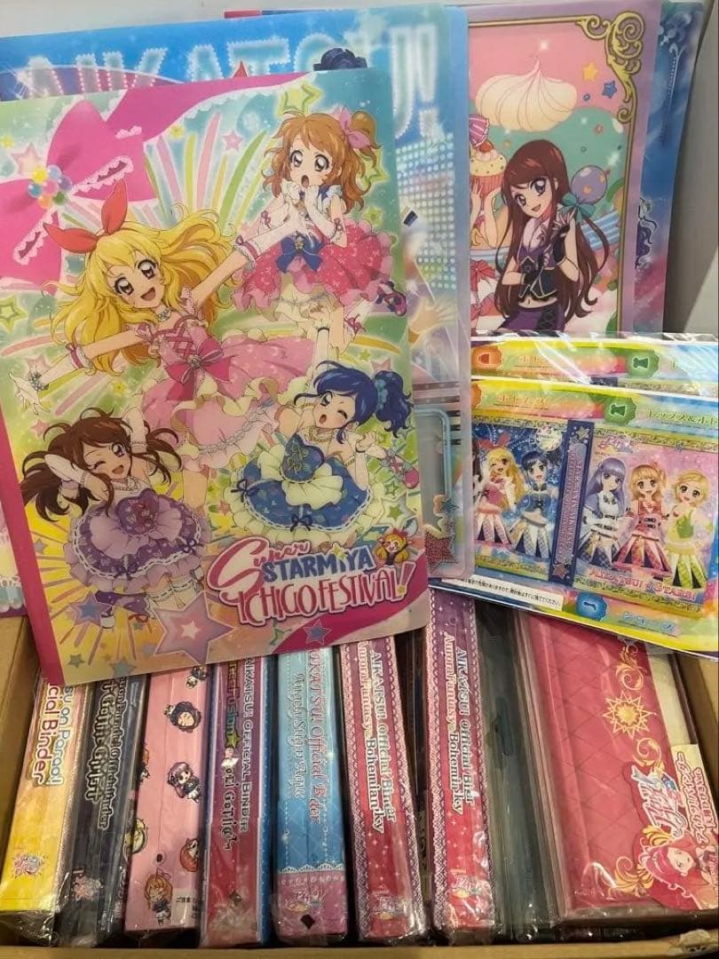 アイカツ　バインダー　まとめ売り アイカツプラネット！ ミラーイン☆4ポケットバインダー − グッズ